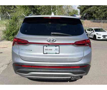 2023 Hyundai Santa Fe SEL is a Silver 2023 Hyundai Santa Fe SUV in Colorado Springs CO