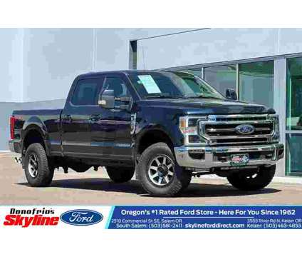 2021 Ford F-350SD Lariat is a Blue 2021 Ford F-350 Lariat Truck in Salem OR