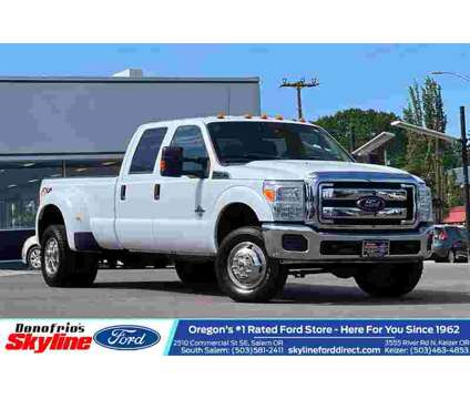 2015 Ford F-350SD XLT DRW is a White 2015 Ford F-350 XLT Truck in Salem OR