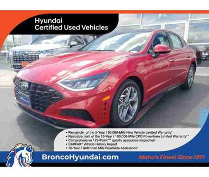 2020 Hyundai Sonata SEL is a Red 2020 Hyundai Sonata Sedan in Nampa ID