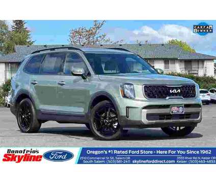 2023 Kia Telluride EX X-Line is a Green 2023 EX X-Line SUV in Salem OR