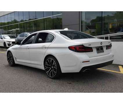 2022 BMW 5 Series 530i xDrive Nappa Leather Prem Pkg is a White 2022 BMW 5-Series Car for Sale in Saddle River NJ