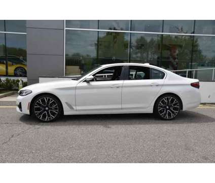 2022 BMW 5 Series 530i xDrive Nappa Leather Prem Pkg is a White 2022 BMW 5-Series Car for Sale in Saddle River NJ