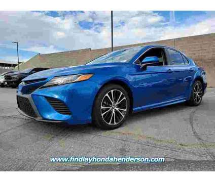 2018 Toyota Camry L is a Blue 2018 Toyota Camry L Sedan in Henderson NV