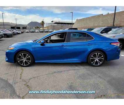 2018 Toyota Camry L is a Blue 2018 Toyota Camry L Sedan in Henderson NV
