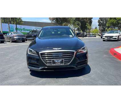 2020 Genesis G80 3.8 is a Black 2020 Genesis G80 3.8 Trim Sedan in Corona CA