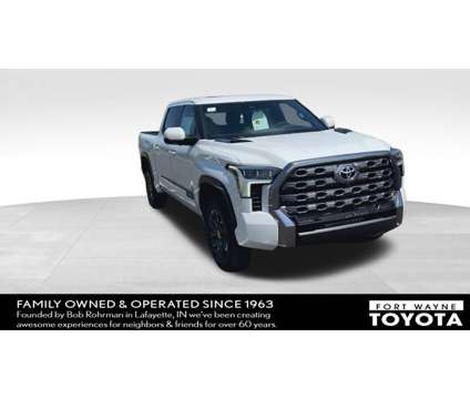 2024 Toyota Tundra Hybrid Platinum is a White 2024 Toyota Tundra Platinum Hybrid in Fort Wayne IN