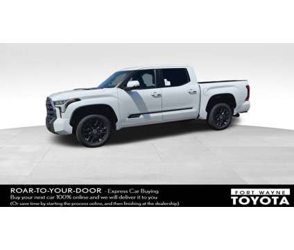 2024 Toyota Tundra Hybrid Platinum is a White 2024 Toyota Tundra Platinum Hybrid in Fort Wayne IN