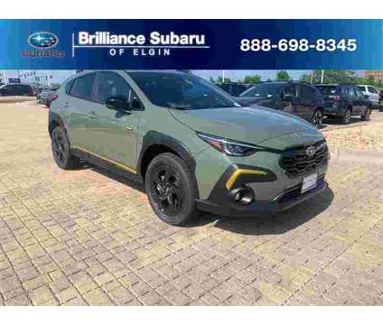 2024 Subaru Crosstrek Sport is a Green 2024 Subaru Crosstrek 2.0i SUV in Elgin IL