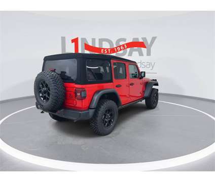 2024 Jeep Wrangler Willys is a Red 2024 Jeep Wrangler SUV in Manassas VA