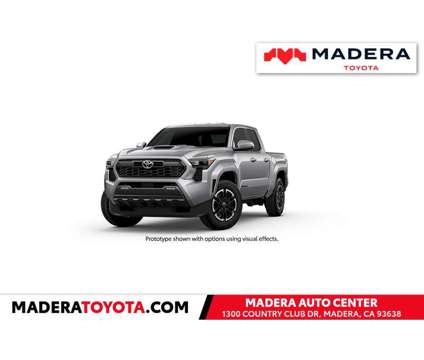 2024 Toyota Tacoma TRD Sport V6 is a Silver 2024 Toyota Tacoma TRD Sport Truck in Madera CA