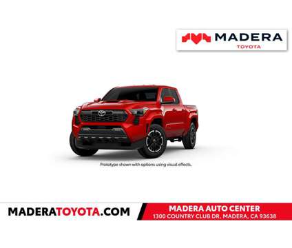 2024 Toyota Tacoma TRD Sport V6 is a Red 2024 Toyota Tacoma TRD Sport Truck in Madera CA