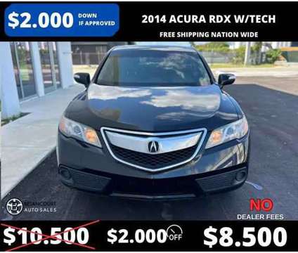 2014 Acura RDX for sale is a Black 2014 Acura RDX Car for Sale in Miami FL