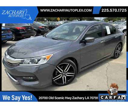 2017 Honda Accord for sale is a Grey 2017 Honda Accord Car for Sale in Zachary LA