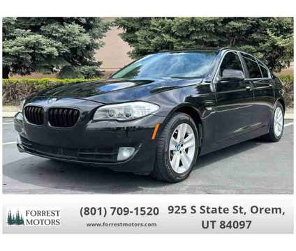 2012 BMW 5 Series for sale is a Black 2012 BMW 5-Series Car for Sale in Orem UT