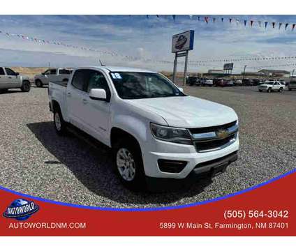 2018 Chevrolet Colorado Crew Cab for sale is a White 2018 Chevrolet Colorado Car for Sale in Farmington NM