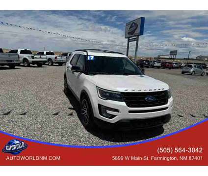 2017 Ford Explorer for sale is a White 2017 Ford Explorer Car for Sale in Farmington NM