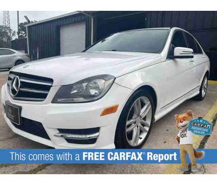 2014 Mercedes-Benz C-Class for sale is a White 2014 Mercedes-Benz C Class Car for Sale in Humble TX