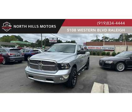 2016 Ram 1500 Quad Cab for sale is a Silver 2016 RAM 1500 Model Car for Sale in Raleigh NC