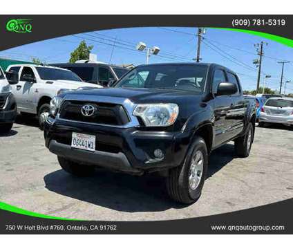 2015 Toyota Tacoma Double Cab for sale is a Black 2015 Toyota Tacoma Double Cab Car for Sale in Ontario CA