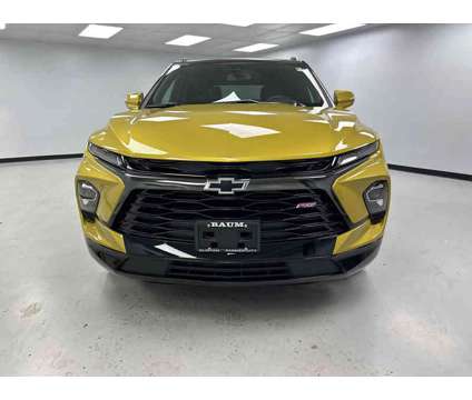2024NewChevroletNewBlazerNewFWD 4dr is a Yellow 2024 Chevrolet Blazer Car for Sale in Clinton IL