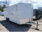 2024 MTI AMDLX 8.5x20 7'h Alum Car SxS Enclosed Trailer w