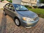 Used 2004 Toyota Corolla for sale.