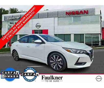 2022 Nissan Sentra SV is a White 2022 Nissan Sentra SV Car for Sale in Jenkintown PA