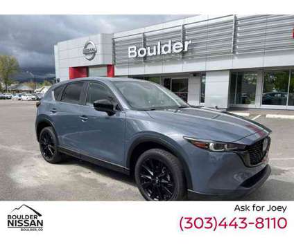 2023 Mazda CX-5 2.5 S Carbon Edition is a Grey 2023 Mazda CX-5 Car for Sale in Boulder CO