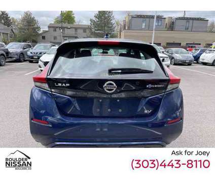 2020 Nissan LEAF SV is a Blue 2020 Nissan Leaf SV Car for Sale in Boulder CO