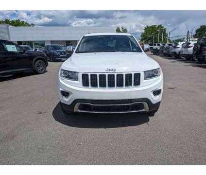 2015 Jeep Grand Cherokee Limited is a White 2015 Jeep grand cherokee Limited Car for Sale in Boulder CO