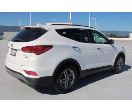 2018 Hyundai Santa Fe Sport 2.4L is a White 2018 Hyundai Santa Fe Sport 2.4L Car for Sale in San Jose CA