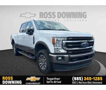 2021 Ford Super Duty F-250 SRW 4X4 is a White 2021 Ford Car for Sale in Hammond LA