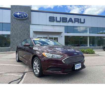 2017 Ford Fusion SE is a Red 2017 Ford Fusion SE Car for Sale in West Warwick RI