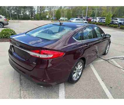 2017 Ford Fusion SE is a Red 2017 Ford Fusion SE Car for Sale in West Warwick RI