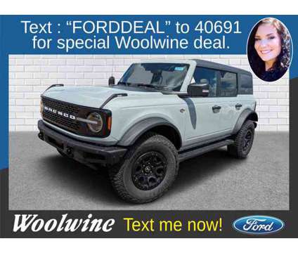 2024 Ford Bronco Wildtrak is a Grey 2024 Ford Bronco Car for Sale in Collins MS