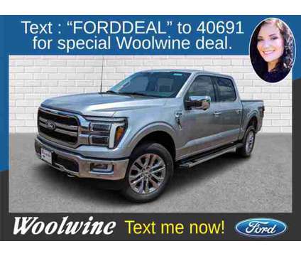 2024 Ford F-150 LARIAT is a Silver 2024 Ford F-150 Lariat Car for Sale in Collins MS