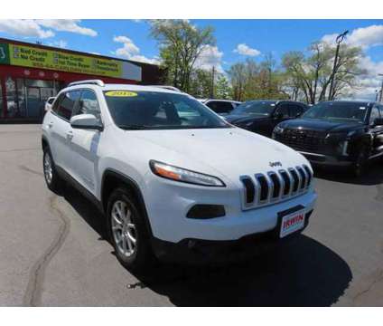 2015 Jeep Cherokee Latitude is a White 2015 Jeep Cherokee Latitude Car for Sale in Laconia NH