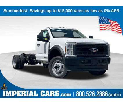 2024 Ford Super Duty F-550 DRW SUPER DUTY is a White 2024 Ford Car for Sale in Milford MA