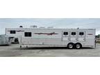 2008 Platinum 3H GN, 15' LQ, Rear & Midtack, Ramp,Gen., 8'6"Wide 3 horses