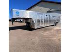 2025 Merritt 32FT Livestock Trailer - 3 Compartments Stock