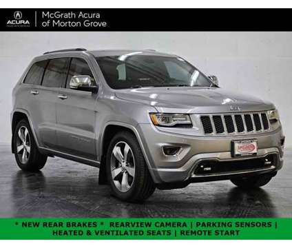 2016 Jeep Grand Cherokee Overland is a Silver 2016 Jeep grand cherokee Overland Car for Sale in Morton Grove IL