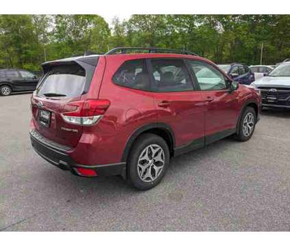 2024 Subaru Forester Premium is a Red 2024 Subaru Forester 2.5i Car for Sale in Middlebury CT