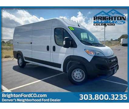 2023 Ram ProMaster Cargo Van High Roof is a White 2023 Van in Brighton CO