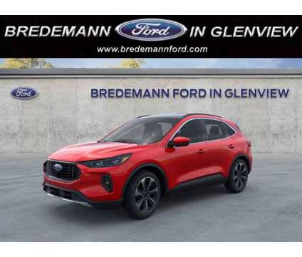 2024 Ford Escape Platinum is a Red 2024 Ford Escape Car for Sale in Glenview IL