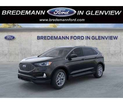 2024 Ford Edge SEL is a Black 2024 Ford Edge SEL Car for Sale in Glenview IL