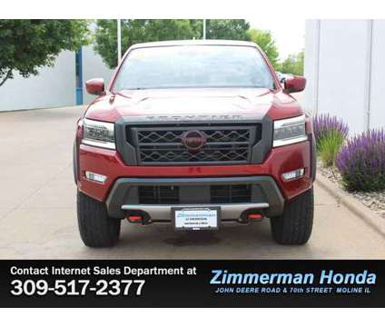 2022 Nissan Frontier PRO-4X is a Red 2022 Nissan frontier Car for Sale in Moline IL