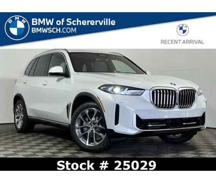 2025 BMW X5 xDrive40i is a White 2025 BMW X5 4.6is Car for Sale in Schererville IN