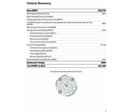 2025 BMW 4 Series 430i xDrive is a Black 2025 BMW 430 Model i Car for Sale in Schererville IN