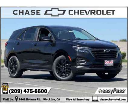 2024 Chevrolet Equinox LS is a Black 2024 Chevrolet Equinox LS Car for Sale in Stockton CA